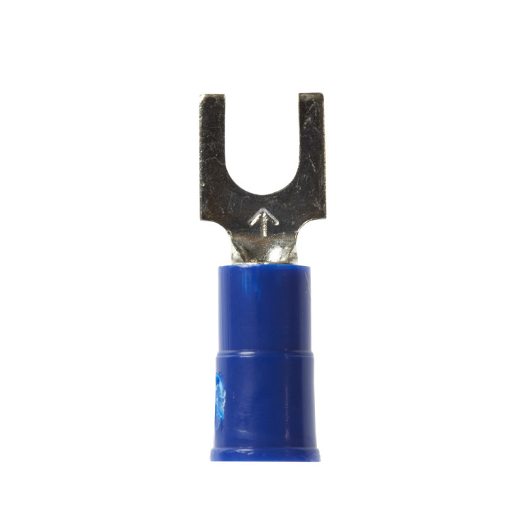 BLOCK FORK BRAZED VINYL INSULATED 16-14AWG 600V BLOCK FORK BRAZED VINYL INSULATED 16-14AWG 600V