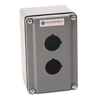 ALLEN BRADLEY 800R-3TZ PUSH BUTTON ENCLOSURE,SURFACE,3 HOLE,TYPE 4/13