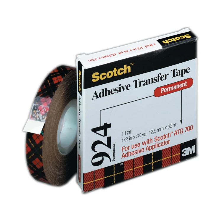 ADHESIVE TRANSFER TAPE 1/2INX36YD