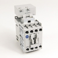 ALLEN BRADLEY 100-C09UKD10 CONTACTOR, SCREW TERMINALS, 4KW/400V, COIL 2 TERMINALS, COIL TERMINALS AT LOAD SIDE, CONTROL VOLTAGE 110V 50/60HZ, 1 N.O. AUXILIARY CONTACT, SINGEL PACK