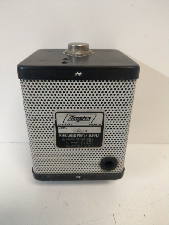 ACOPIAN 32J50 POWER SUPPLY ACOPIAN 32J50 POWER SUPPLY