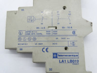 GROUPE SCHNEIDER LA1-LB019 AUXILIARY CONTACT BLOCK 1NO/2NC 3AMP 240VAC