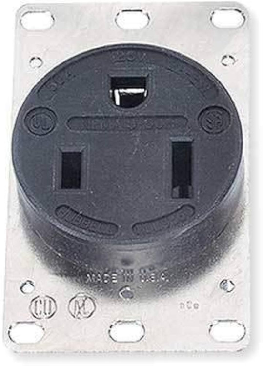 PLATE 50AMP RECEPTACLE PLATE 50AMP RECEPTACLE