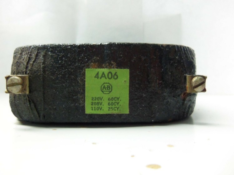 ALLEN BRADLEY 4-A06 COIL 110/208V 25/60HZ ALLEN BRADLEY 4-A06 COIL 110/208V 25/60HZ