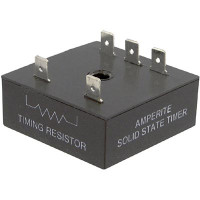 AMPERITE 120A220SST1A TIME DELAY RELAY, SPST-NO, 20SEC, 120VAC; CONTACT CONFIGURATION:SPST-NO; NOM INPUT VOLTAGE:120VAC; DELAY TIME RANGE:0.2S TO 20S; TIMING ADJUSTMENT:RES