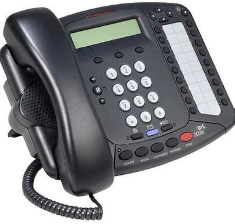 3COM 3C10402A BUSINESS PHONE WITH DISPLAY 3COM 3C10402A BUSINESS PHONE WITH DISPLAY