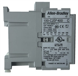 ALLEN BRADLEY 100-B400NC3 CONTACTOR IEC 400AMP 550V/50HZ 600V/60HZ COIL