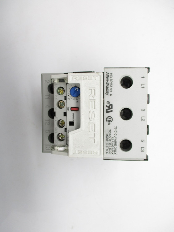 ALLEN BRADLEY 592-A1JC SMP-1 SOLID-STATE OLR, 3 PHASE, MANUAL RESET, 14-45A, CLASS 10