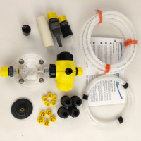 ACCUDYNE INDUSTRIES 25660 LMI HEAD ASSEMBLY HIGH VISCOSITY ACRYLIC HEAD WITH SUCTION AND DISCHARGE TUBING CONNECTIONS.FOR LE-86/86HV.