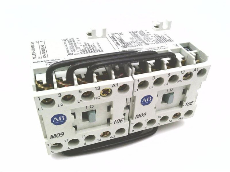 ALLEN BRADLEY 104-M09NKD3 CONTACTOR, IEC, MINI, REVERSING, 9A, 24V 50HZ / 24V 60HZ ALLEN BRADLEY 104-M09NKD3 CONTACTOR, IEC, MINI, REVERSING, 9A, 24V 50HZ / 24V 60HZ