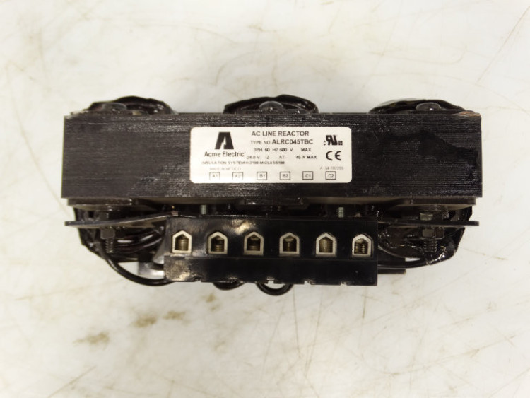 ACME ELECTRIC ALRC045TBC , AC LINE REACTORS , 480 VOLTS, 5% IMPEDANCE , 600 VOLTS, 4% IMPEDANCE ACME ELECTRIC ALRC045TBC , AC LINE REACTORS , 480 VOLTS, 5% IMPEDANCE , 600 VOLTS, 4% IMPEDANCE