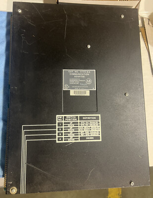 ALLEN BRADLEY 1775-KA COMMUNICATION MODULE ADAPTER DATA HWY PLC-3 ALLEN BRADLEY 1775-KA COMMUNICATION MODULE ADAPTER DATA HWY PLC-3