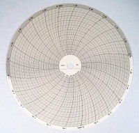 CHART PAPER CIRCULAR 24HR 0-100 10IN DIA 100/BOX