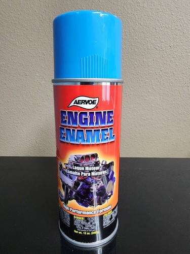AERVOE INDUSTRIES 568 (PRICE/CN, 6CN/CA) 16 OZ SPRAY ENGINE ENAMEL CHRYSLER BLUE