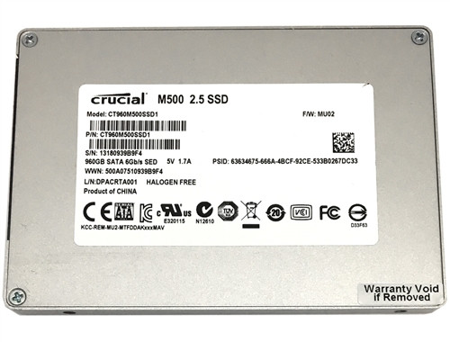 Винчестер Crucial 960GB M500 SATA CT960M500SSD1 Винчестер Crucial 960GB M500 SATA CT960M500SSD1