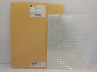 ALLEN BRADLEY 92-104 PHOTOELECTRIC SENSORS, ACCESSORY, REFLECTIVE TAPE, 101 MM X 101 MM, SHEET WITH ADHESIVE BACKING