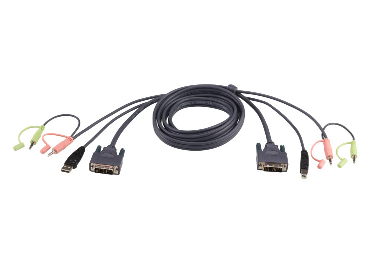 KVM-оборудование ATEN CABLE DVI-I-USBA-SP.MC-DVI-USB KVM-оборудование ATEN CABLE DVI-I-USBA-SP.MC-DVI-USB