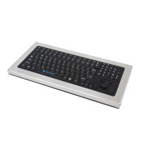 ALLEN BRADLEY 6189V-KBPEPS1 PANEL MOUNT KEYBOARD/MOUSE, STAINLESS STEEL, 113 KEYS, PS/2