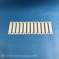 ALLEN BRADLEY 1492-MC6X10 COMPETITIVE SNAP IN MARKER 6MM X 10MM, 120 MARKERS / CARD, 5 CARDS = 1 PKG