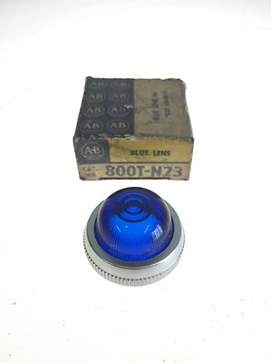 ALLEN BRADLEY 800T-N23 LENS CAP BLUE GLASS FOR PILOT LIGHT ALLEN BRADLEY 800T-N23 LENS CAP BLUE GLASS FOR PILOT LIGHT