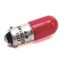 ALLEN BRADLEY 800T-N319R REPLACEMENT LAMP,LED,FULL VOLTAGE,24V AC/DC,RED