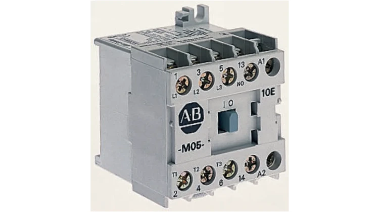 CONTACTOR, IEC, MINI, 12A, 24V DC WITH DIODE, 1 N.