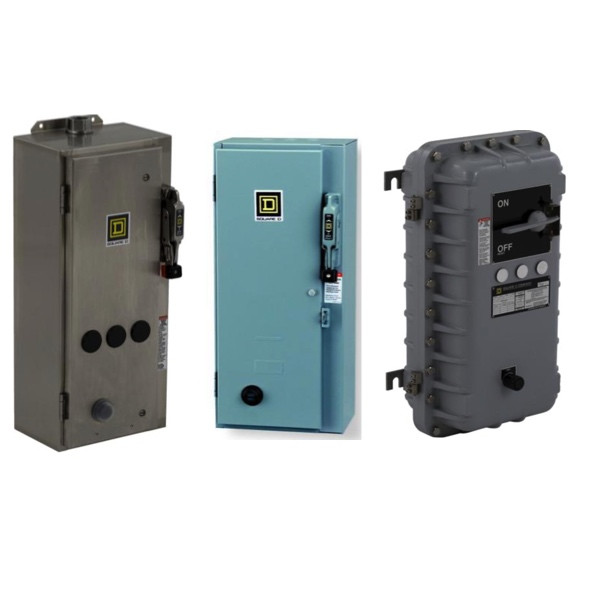 STARTER RELAY COMBO NON-REVERSING 120-600VAC STARTER RELAY COMBO NON-REVERSING 120-600VAC