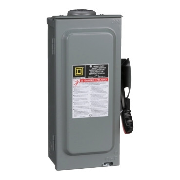 GROUPE SCHNEIDER HU361NRB  SW NOT FUSIBLE HD 30A 3P NEMA3R/NEUTRAL