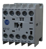 ALLEN BRADLEY 700-K31Z-B 700-K MCS MINI CONTACTORS, SCREW TYPE TERMINALS, SYSTEM CONTROL VOLTAGE: 440V 50HZ/480V 60HZ , 3 N.O. / 1 N.C. AUXILIARY CONTACTS