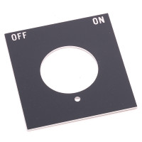 ALLEN BRADLEY 800H-Y29J LEGEND PLATE,OFF-ON ALUMINUM