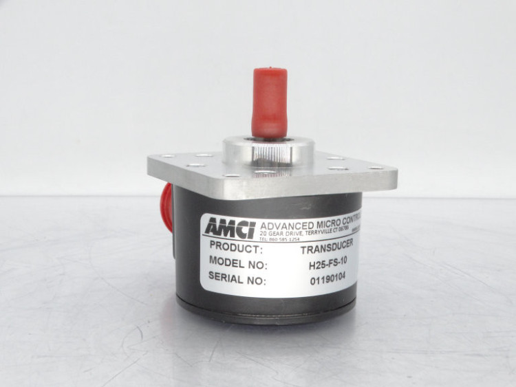 ADVANCED MICRO CONTROLS H25-FS-R2N ALLEN-BRADLEY 845 SUBSTITUTE RESOLVERS, FLANGE MOUNT, 1 KHZ, 0.45 TR, 10 PIN SIDE CONNECTOR