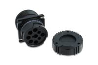 AMPHENOL T-3203-009 CIRCULAR CONNECTOR RECEPTACLE 2POS PANEL; CONNECTOR TYPE:CIRCULAR INDUSTRIAL; SERIES:C 091 A; GENDER:RECEPTACLE; CONNECTOR MOUNTING:PANEL; NO. OF CONT