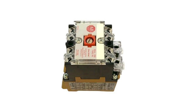 ALLEN BRADLEY 700-PK400B11 700-P NEMA CONTROL RELAY, 4 N.O. CONTACTS, 20 AMP AC CONTACT RATING, 110-115V 50 HZ / 120V 60HZ