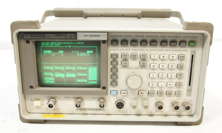 AGILENT 8920A001004 TEST EQUIPMENT