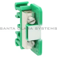 ALLEN BRADLEY 1492-F1G NEMA/EEMAC SINGLE CIRCUIT OPEN CONSTRUCTION BLOCK, PRESSURE PLATE, TUBULAR SCREW, 22 - 14 AWG, GREEN,
