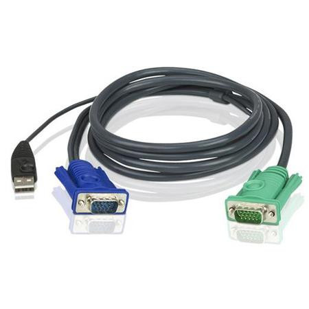 KVM-оборудование CABLE HD15M-USB A(M)--SPHD15M; KVM-оборудование CABLE HD15M-USB A(M)--SPHD15M;