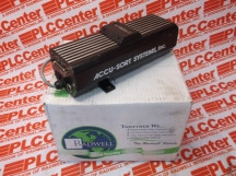 ACCU SORT AV4000-24S POWER SUPPLY OP:24VDC 12A IP:100-240VAC 4.5A