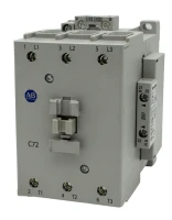 ALLEN BRADLEY 100-C72D01 CONTACTOR, SCREW TERMINALS, 40KW/400V, COIL 2 TERMINALS, COIL TERMINALS AT LINE SIDE, CONTROL VOLTAGE 110V 50HZ / 120V 60HZ, 1 N.C. AUXILIARY CONTACT, SINGEL PACK