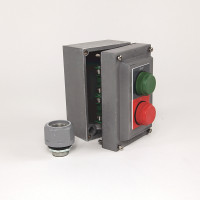 ALLEN BRADLEY 800R-2HA4TL STATION,ASSEM PUSHBUTTON 600V AC MAX 5 AMP MAX