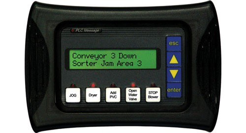 EZ AUTOMATION EZ-220  OPERATOR INTERFACE LCD DISPLAY LED 5BUTTON 20-30DC