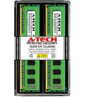 16GB DDR3-1333MHz RDIMM/PC3-10600/2x8GB 2R Kit/Low-Dual Volt