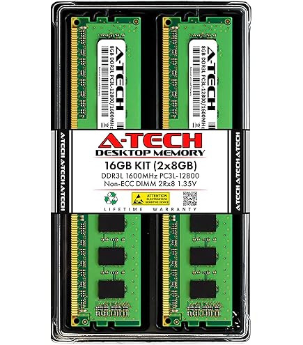 16GB DDR3-1333MHz RDIMM/PC3-10600/2x8GB 2R Kit/Low-Dual Volt
