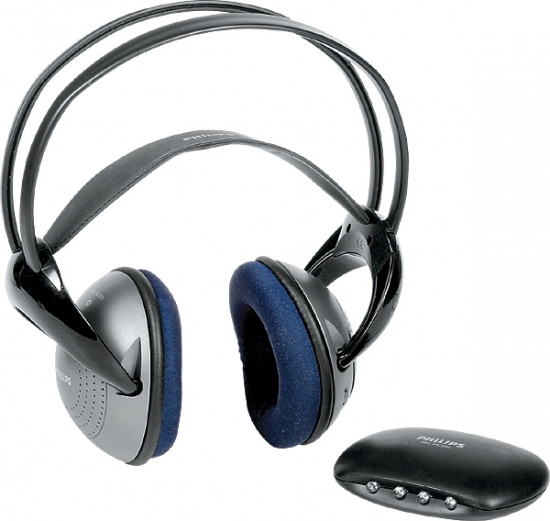 PHILLIPS  WIRELESS HEADPHONES INFRA-RED AAA BATTERY POWERED