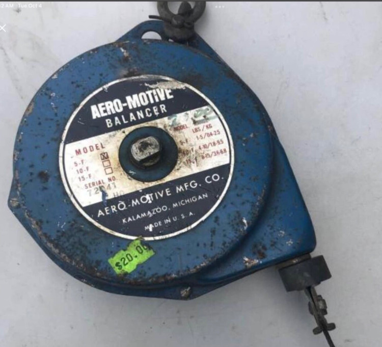 AERO MOTIVE EB35000 ERGOMATION BALANCER 25-35LBS AERO MOTIVE EB35000 ERGOMATION BALANCER 25-35LBS