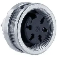 AMPHENOL T-3403-009 CIRCULAR CONNECTOR RECEPTACLE 6POS PANEL; CONNECTOR TYPE:CIRCULAR INDUSTRIAL; SERIES:C 091 A; GENDER:RECEPTACLE; CONNECTOR MOUNTING:PANEL; NO. OF CONT AMPHENOL T-3403-009 CIRCULAR CONNECTOR RECEPTACLE 6POS PANEL; CONNECTOR TYPE:CIRCULAR INDUSTRIAL; SERIES:C 091 A; GENDER:RECEPTACLE; CONNECTOR MOUNTING:PANEL; NO. OF CONT
