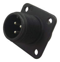 AMPHENOL 97-3102A-32-850 MS (MIL-C-5015) /97 SERIES 3102A BOX MOUNTING RECEPTACLE SHELLS, STRAIGHT BODY STYLE, SOLDER TERMINATION, 32 SHELL SIZE, INSERT ARRANGEMENT, RECEPTACL