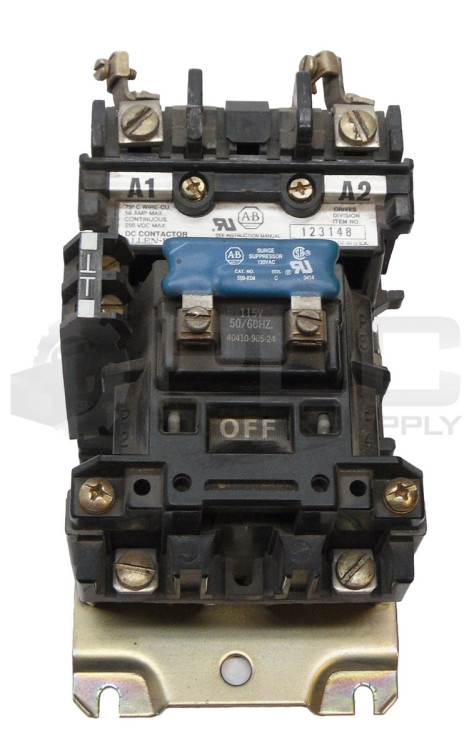 ALLEN BRADLEY 40411-499-01-0850 CONTACTOR DC 56AMP 3P 115VAC COIL 50/60HZ
