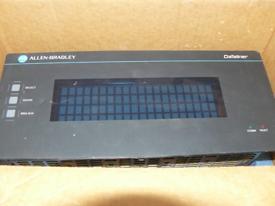 ALLEN BRADLEY 2706-E43J128B1 OPERATOR INTERFACE DATALINER DL40 FOUR LINE 128MSG