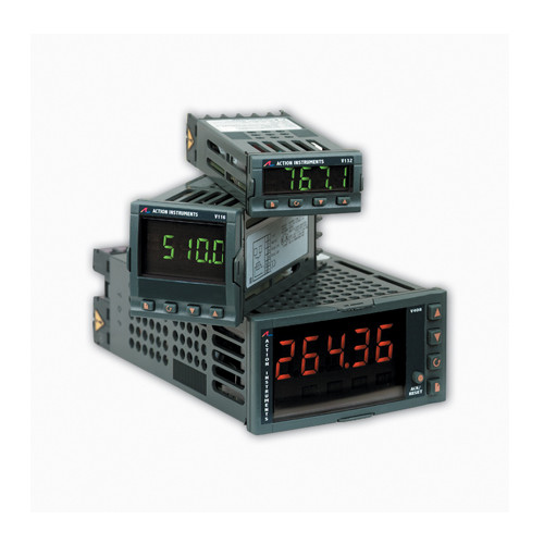 ACTION INSTRUMENTS V108ALRDVH VISIPAKв„ў UNIVERSAL INPUT INDICATOR 4 DIGIT (-999/9999) RED LED, 4 ALARMS, AND 2 OUTPUT RELAYS, 85-264VAC POWER ACTION INSTRUMENTS V108ALRDVH VISIPAKв„ў UNIVERSAL INPUT INDICATOR 4 DIGIT (-999/9999) RED LED, 4 ALARMS, AND 2 OUTPUT RELAYS, 85-264VAC POWER