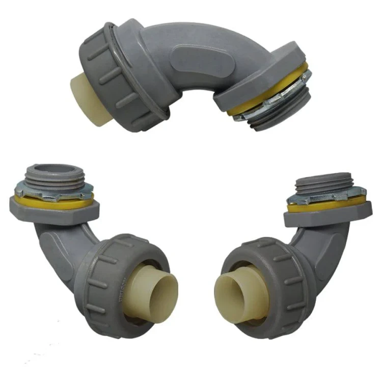 CONNECTOR LIQUIDTIGHT 1/2IN 90% CONNECTOR LIQUIDTIGHT 1/2IN 90%